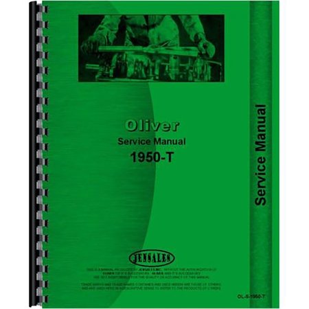 New Oliver 1950-T Tractor Service Manual -  AFTERMARKET, RAP80770